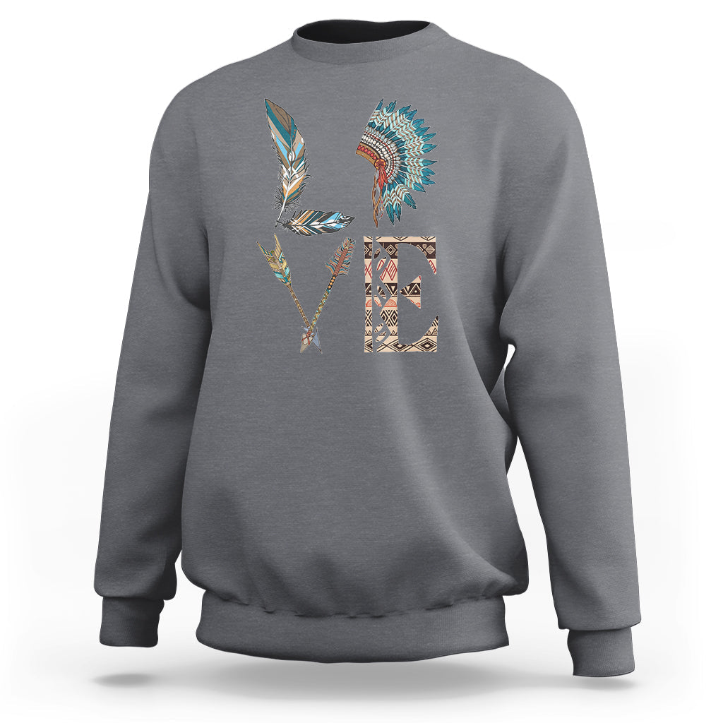 Native American Sweatshirt Tribe Day - Wonder Print Shop
