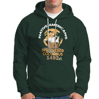 Columbus Day Hoodie Discovered Columbus 1492 - Wonder Print Shop