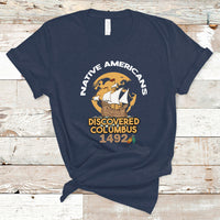 Columbus Day T Shirt Discovered Columbus 1492 - Wonder Print Shop