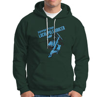 Support Your Local Pole Dancer Lineman Hoodie - Wonder Print Shop