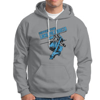 Support Your Local Pole Dancer Lineman Hoodie - Wonder Print Shop