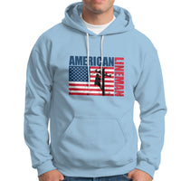 Lineman American Flag Shirt Electric Cable Lineman Hoodie - Wonder Print Shop