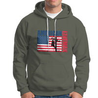 Lineman American Flag Shirt Electric Cable Lineman Hoodie - Wonder Print Shop