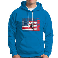 Lineman American Flag Shirt Electric Cable Lineman Hoodie - Wonder Print Shop