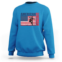 Lineman American Flag Shirt Electric Cable Lineman Sweatshirt - Wonder Print Shop