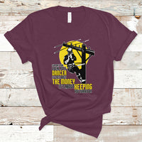 Support Your Pole Dancer Utility Electric Lineman T Shirt - Wonder Print Shop