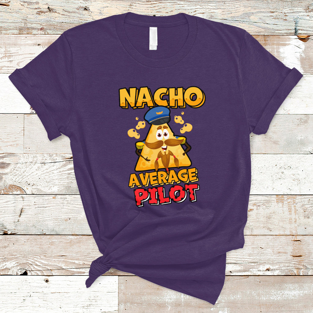 Nacho Average Piilot T Shirt - Wonder Print Shop