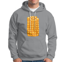 Corn Halloween Costume Funny Foodie Farmer Hoodie - Wonder Print Shop