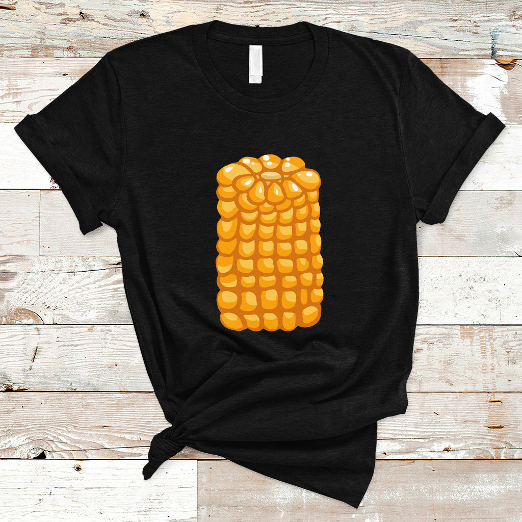 Corn Halloween Costume Funny Foodie Farmer T Shirt - Wonder Print Shop