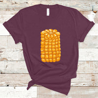 Corn Halloween Costume Funny Foodie Farmer T Shirt - Wonder Print Shop