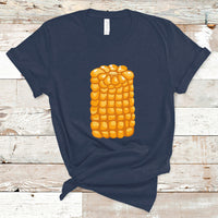 Corn Halloween Costume Funny Foodie Farmer T Shirt - Wonder Print Shop