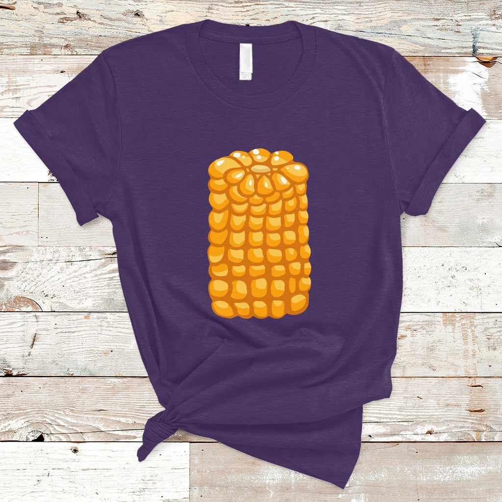 Corn Halloween Costume Funny Foodie Farmer T Shirt - Wonder Print Shop
