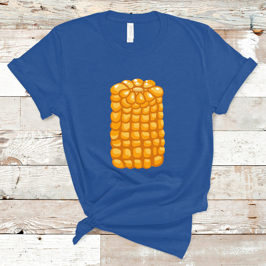 Corn Halloween Costume Funny Foodie Farmer T Shirt - Wonder Print Shop