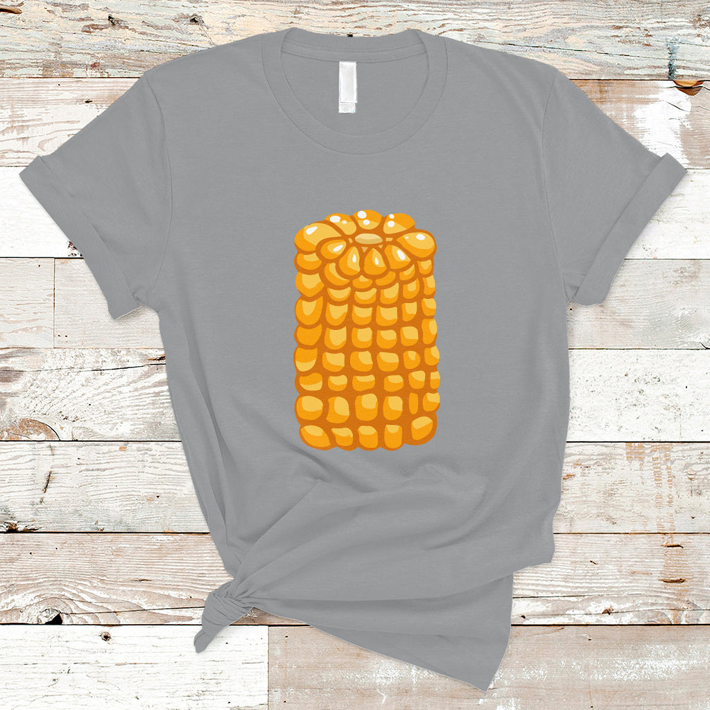 Corn Halloween Costume Funny Foodie Farmer T Shirt - Wonder Print Shop