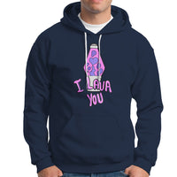Funny I Lava You Couples Valentine's Day Lava Lamp Hoodie - Wonder Print Shop