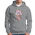 GRL PWR Girl Power Feminist Women's Day March Hoodie - Wonder Print Shop