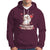Happy Valentine's Day, Cute Shih-tzu Puppy Smiling My Valentine Has Paws Hoodie - Wonder Print Shop