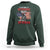 Female Veteran Sweatshirt I'm Not The Veterans Wife - Wonder Print Shop