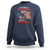 Female Veteran Sweatshirt I'm Not The Veterans Wife - Wonder Print Shop