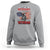 Female Veteran Sweatshirt I'm Not The Veterans Wife - Wonder Print Shop