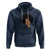 Black Queen Lady Curly Natural Afro African American Ladies Hoodie - Wonder Print Shop