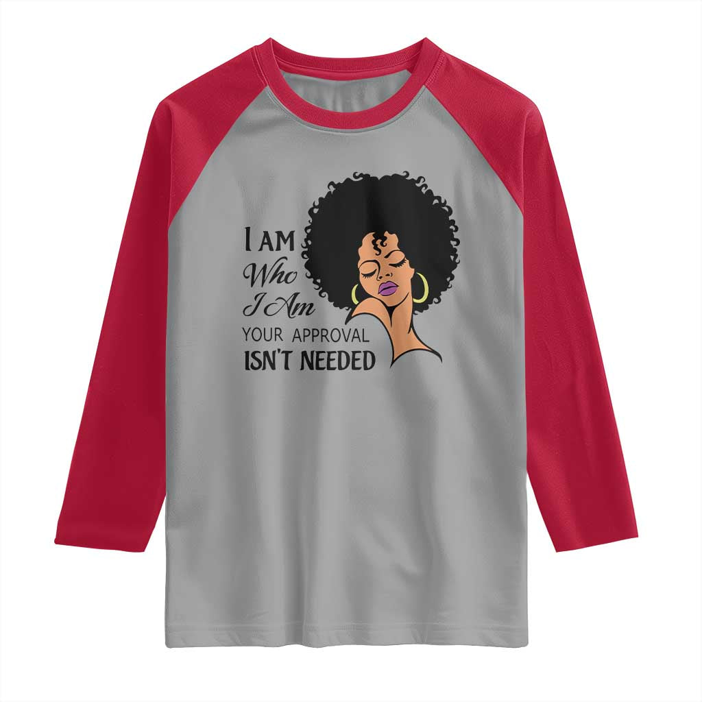 Black Queen Raglan Shirt Lady Curly Natural Afro African American Ladies