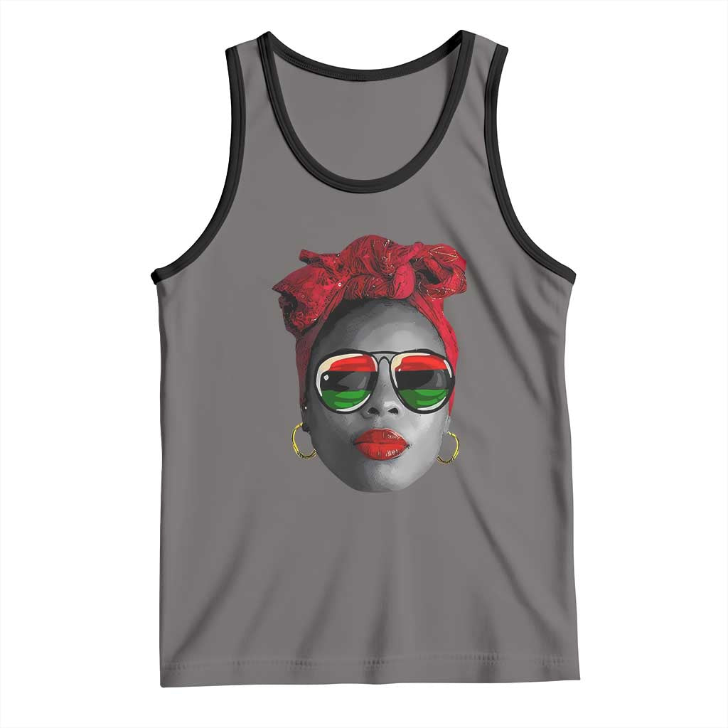 Black Queen Tank Top Dope Black Woman Pride BHM Juneteenth