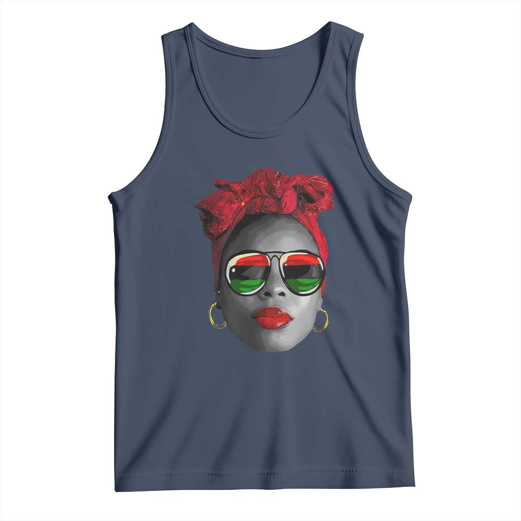 Black Queen Tank Top Dope Black Woman Pride BHM Juneteenth