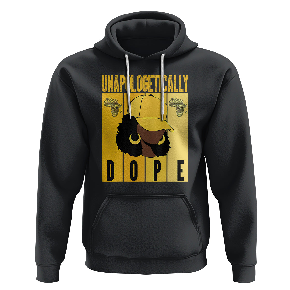 Unapologetically Dope Black History Month African America Hoodie - Wonder Print Shop