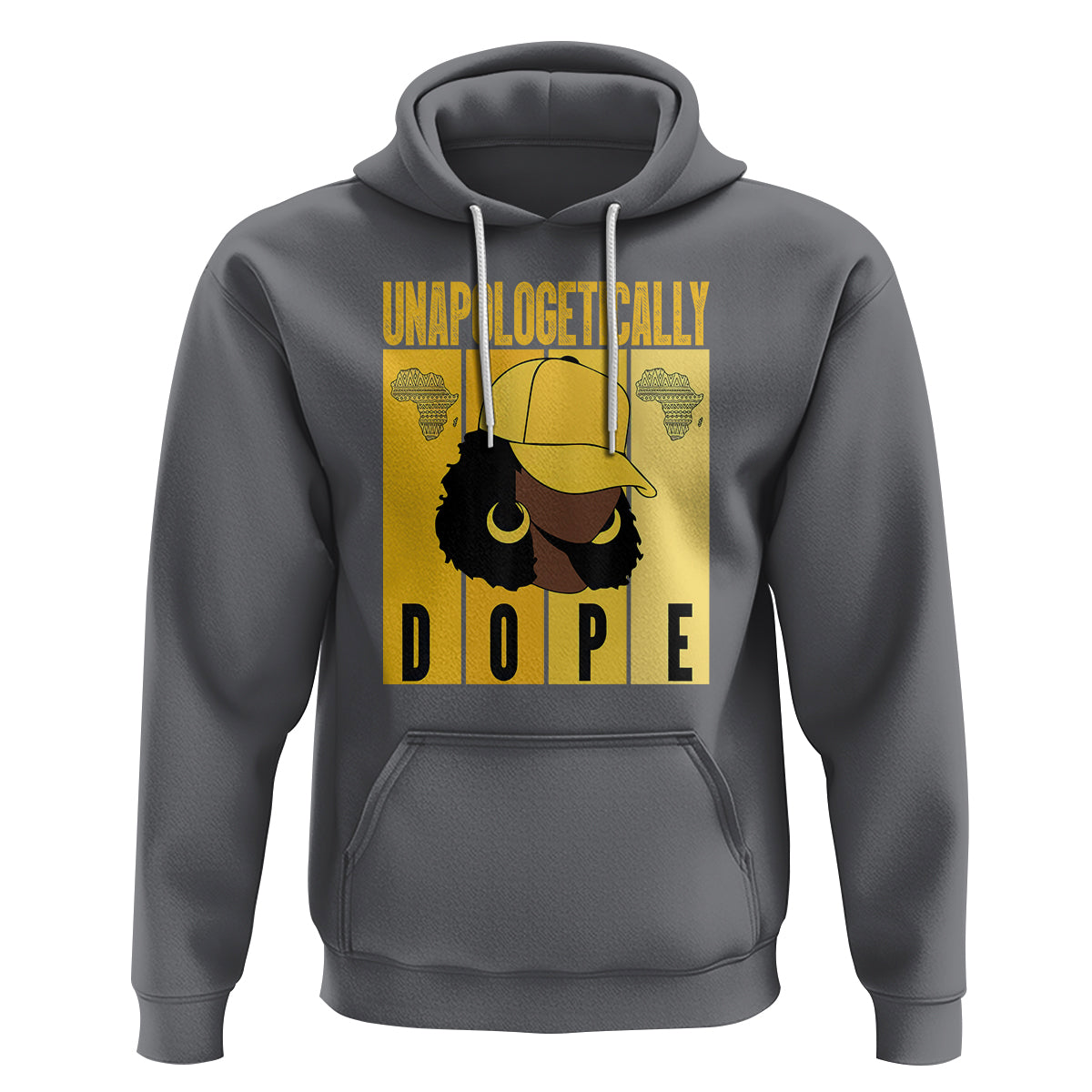 Unapologetically Dope Black History Month African America Hoodie - Wonder Print Shop