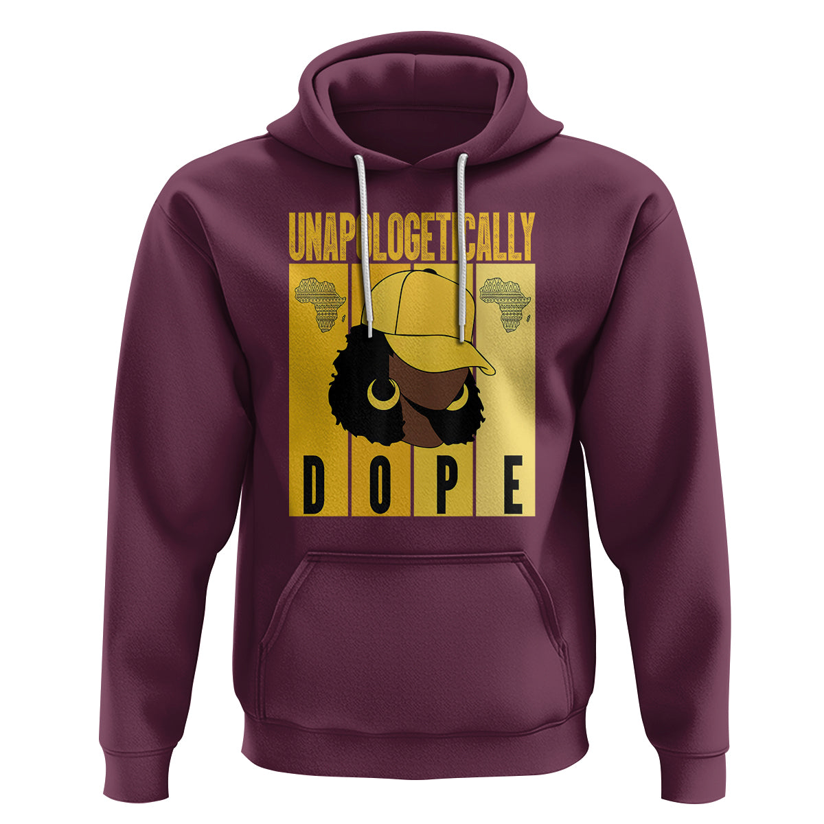 Unapologetically Dope Black History Month African America Hoodie - Wonder Print Shop