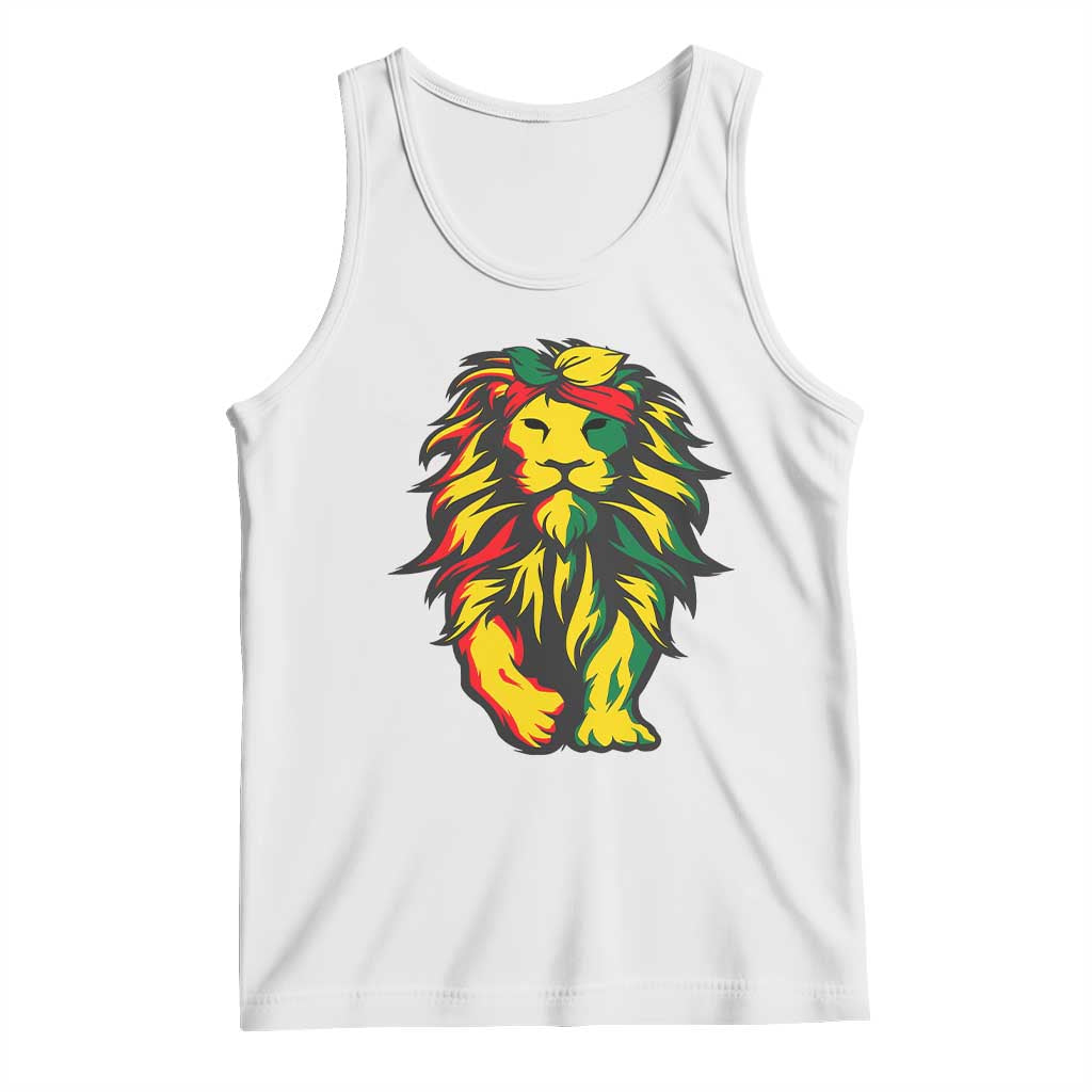 Juneteenth Lion Tank Top Cool Black History African American Pride