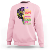 Black History Sweatshirt for Women I Am The Storm Juneteenth - Wonder Print Shop