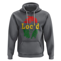 Black Woman Melanin Girl Juneteenth Hoodie With Loc'd Hair - Wonder Print Shop
