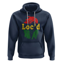 Black Woman Melanin Girl Juneteenth Hoodie With Loc'd Hair - Wonder Print Shop