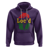 Black Woman Melanin Girl Juneteenth Hoodie With Loc'd Hair - Wonder Print Shop
