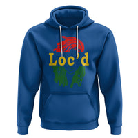 Black Woman Melanin Girl Juneteenth Hoodie With Loc'd Hair - Wonder Print Shop