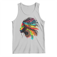 Proud Afro Roots Tank Top Rainbow Dashiki African Tribal Woman Natural Hair