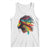 Proud Afro Roots Tank Top Rainbow Dashiki African Tribal Woman Natural Hair