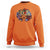 Black History Themed Sweatshirt For Women Afro Flower Hair Juneteenth - Wonder Print Shop