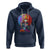 Womens Black Queen Afro Melanin Dripping Juneteenth Hoodie - Wonder Print Shop