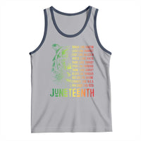 Juneteenth Tank Top Dream Like Leaders
