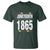 Free Ish Since 1865 T Shirt - Wonder Print Shop