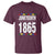 Free Ish Since 1865 T Shirt - Wonder Print Shop