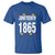 Free Ish Since 1865 T Shirt - Wonder Print Shop