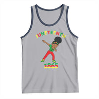 Funny Black History Tank Top Dabbing Black Princess Juneteenth 1865