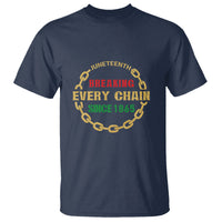 1865 T Shirt Juneteenth Breaking Every Chain - Wonder Print Shop