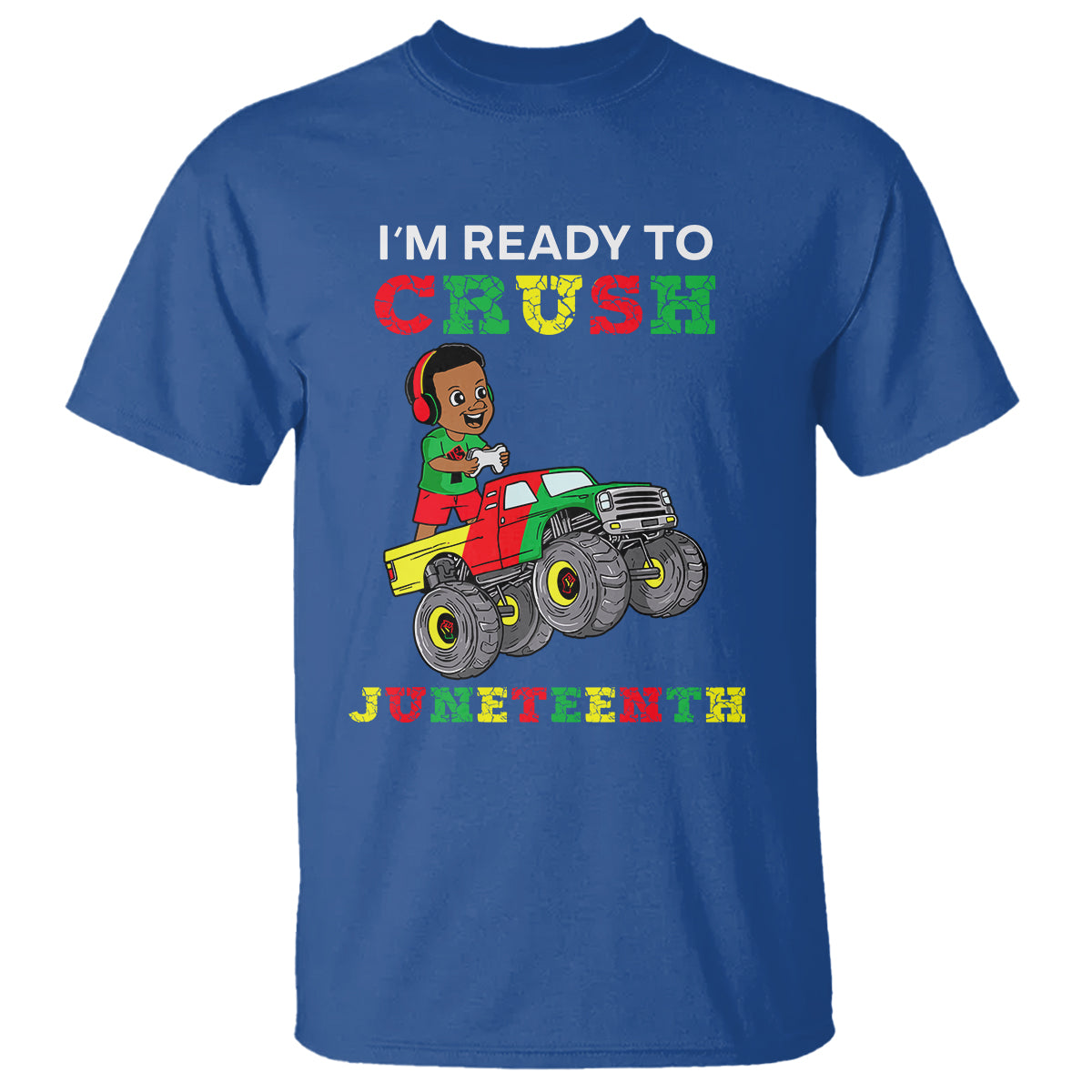 Kids I'm Ready To Crush Juneteenth Funny Gamer T Shirt For Boys Toddler - Wonder Print Shop