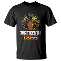 Black Queen 1865 Juneteenth T Shirt - Wonder Print Shop