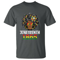 Black Queen 1865 Juneteenth T Shirt - Wonder Print Shop